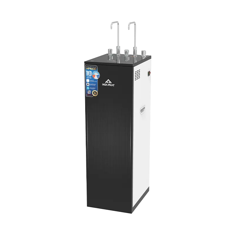 Máy lọc nước RO nóng nguội lạnh Hòa Phát HPN632 - 10 cấp lọc