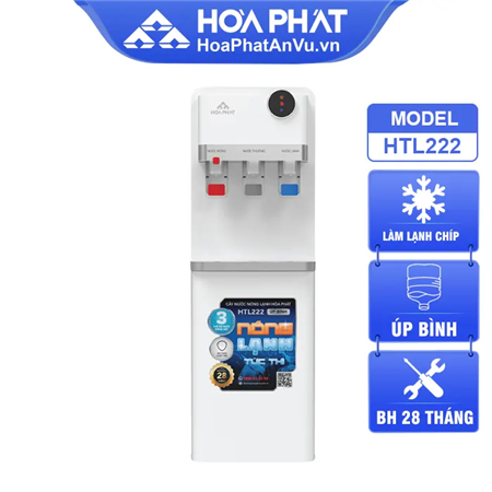 Cây nước nóng lạnh Hòa Phát HTL222 - Úp Bình, Lạnh Chíp