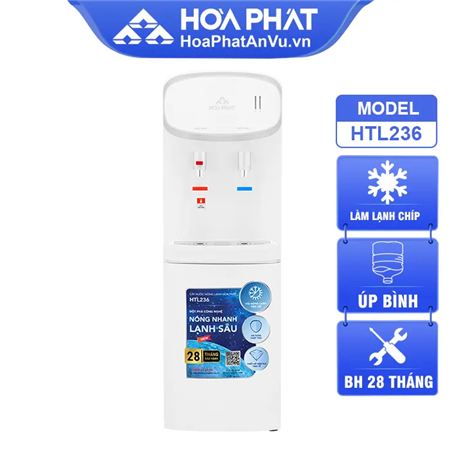 Cây nước nóng lạnh Hòa Phát HTL236 - Úp Bình, Lạnh Chíp