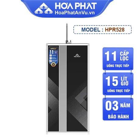 Máy lọc nước Hòa Phát HPR528 - 11 Lõi lọc