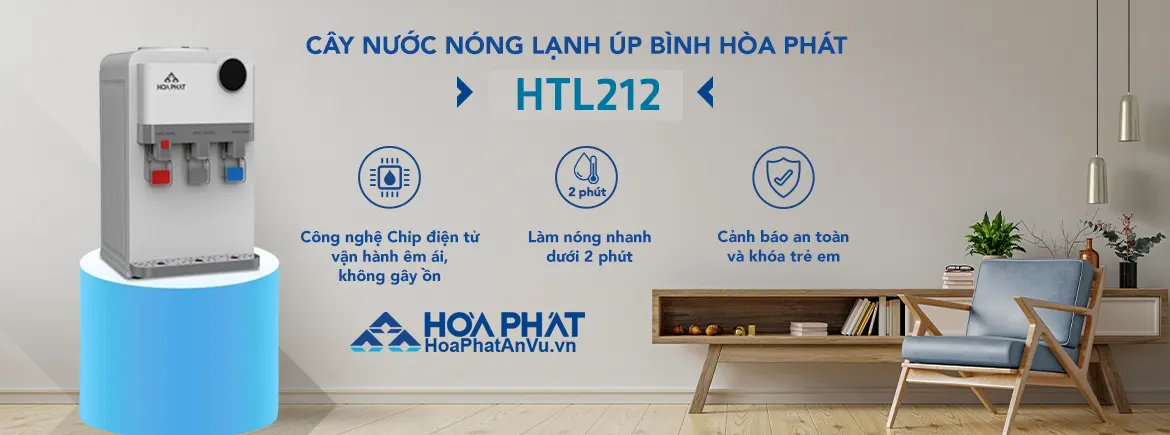 Cây nước nóng lạnh Hòa Phát HTL212