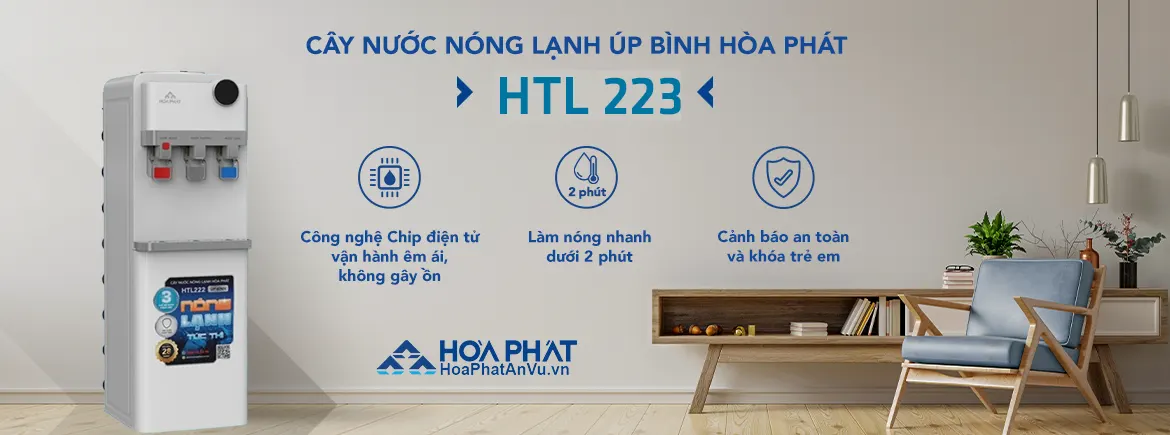 Cây nước nóng lạnh Hòa Phát HTL222