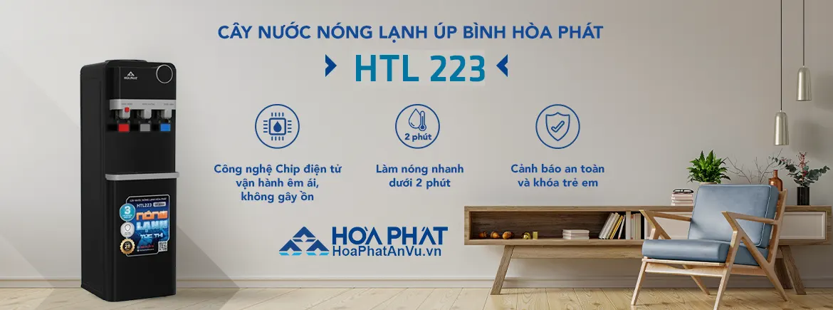 Cây nước nóng lạnh Hòa Phát HTL223