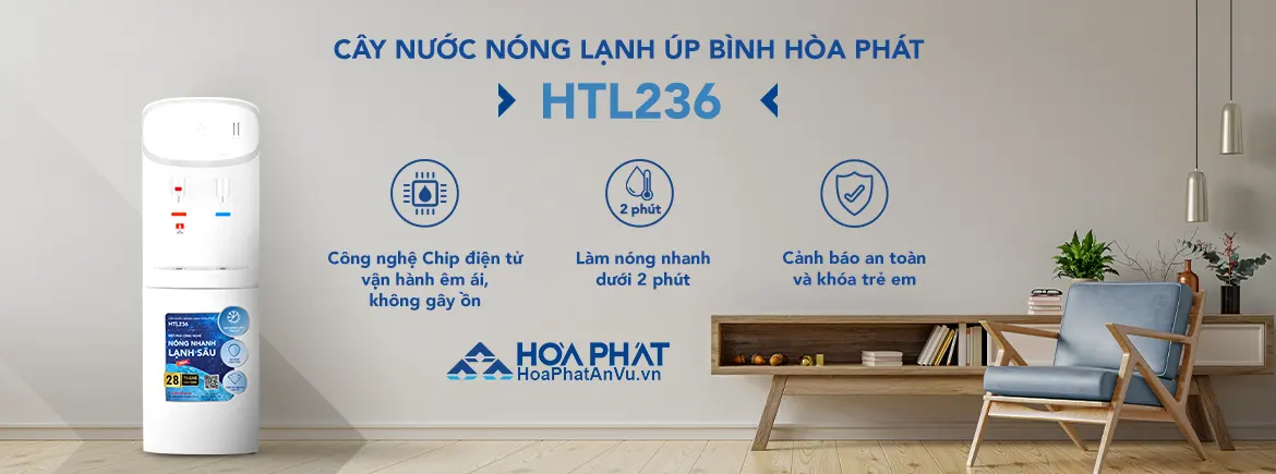 Cây nước nóng lạnh Hòa Phát HTL236