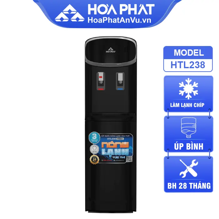 Cây nước nóng lạnh Hòa Phát HTL238 - Úp Bình, Lạnh Chíp