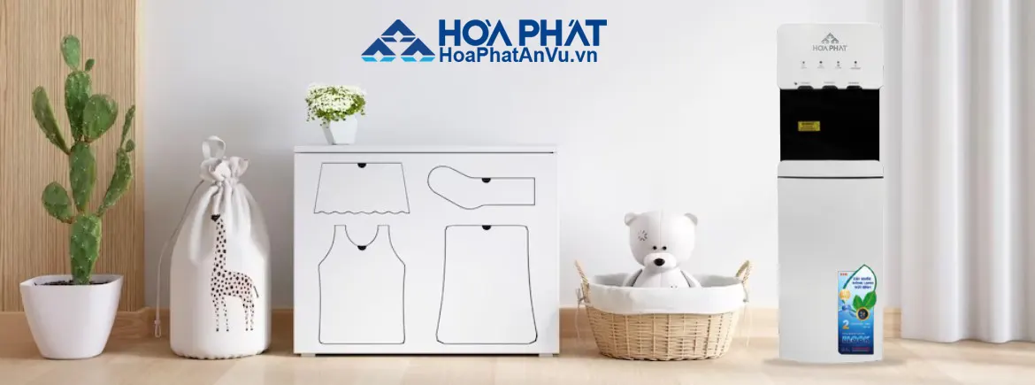 Cây nước nóng lạnh Hòa Phát HWP B1CI  sang trọng hiện đại