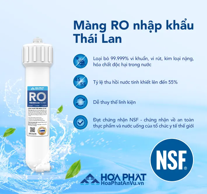 Màng RO Nhập Khẩu Thái Lan