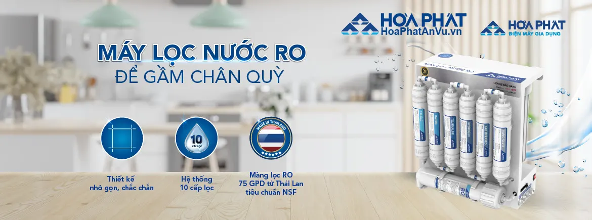 Máy lọc nước Hòa Phát HPU456