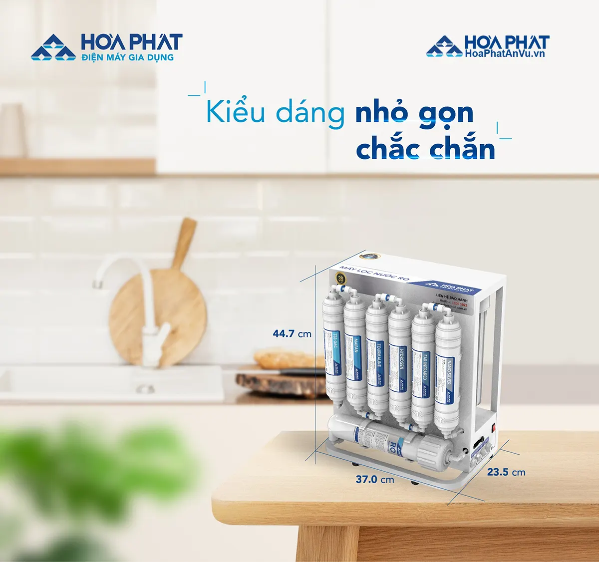 Máy lọc nước Hòa Phát HPU456