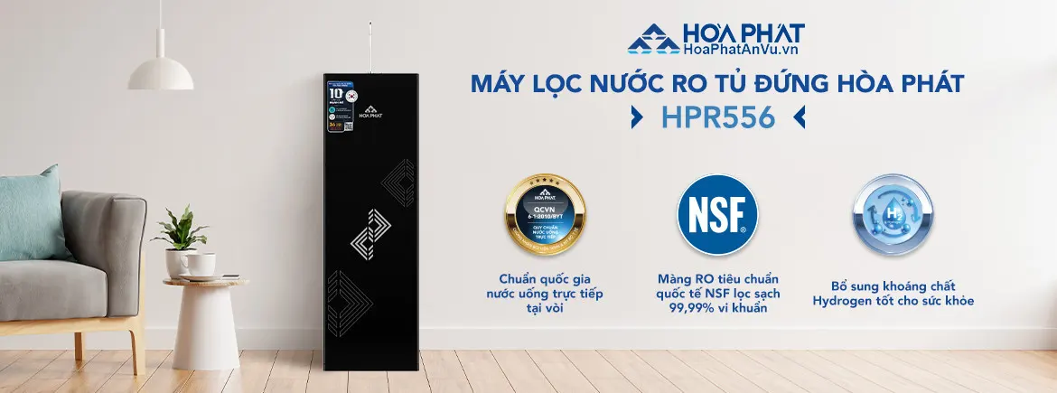 Máy lọc nước Hòa Phát HPR556 