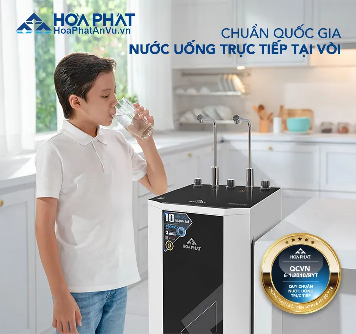 Chuẩn uống nước trực tiếp tại vòi