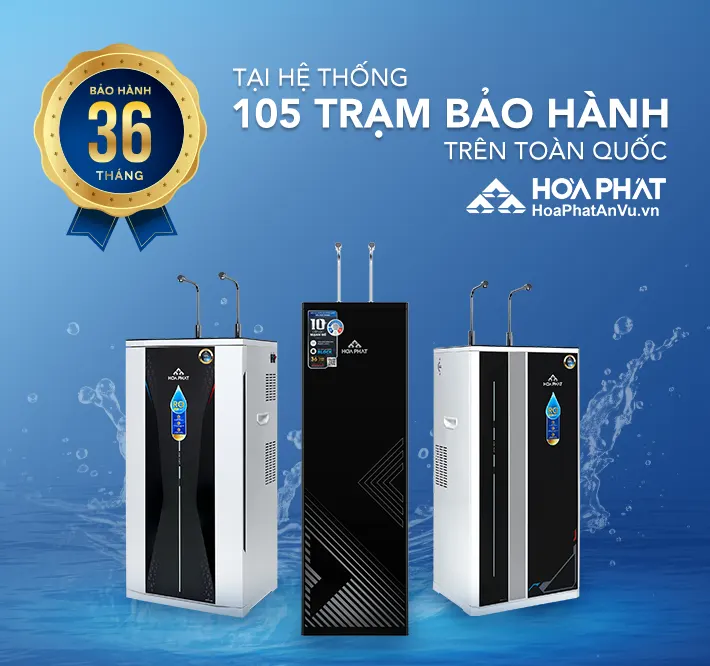 Máy lọc nước nóng lạnh Hòa Phát HPN656