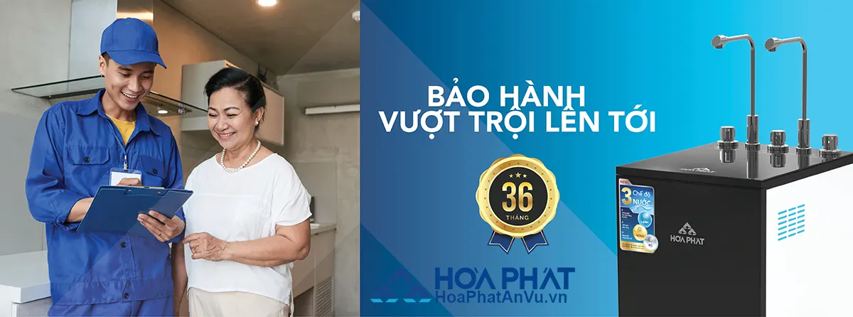 Máy lọc nước nóng lạnh Hòa Phát HWBS2B1021