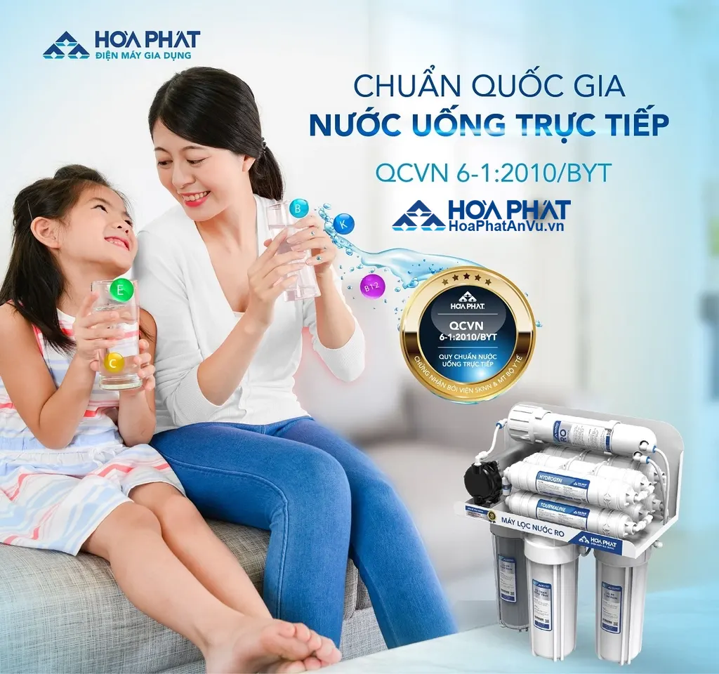 Máy lọc nước Hòa Phát HWU2A10222