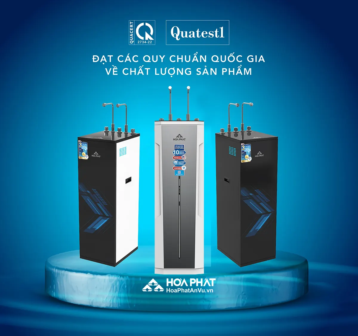 Đạt quy chuẩn nước uống tại vòi